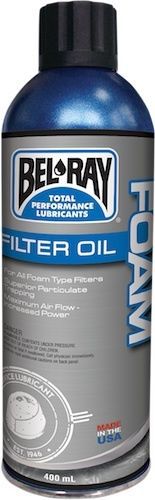 Bel-ray foam filter oil 400 ml bottle 99200-a400w