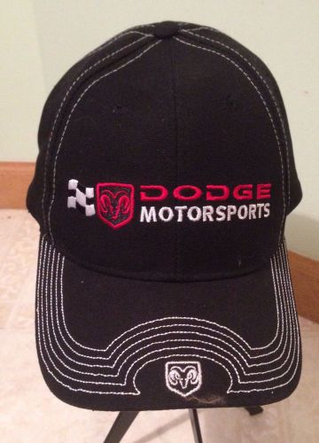 Dodge motorsports nascar adjustable hat
