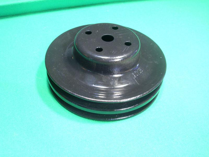 71-80 pontiac waterpump pulley 2 groove #481040xt