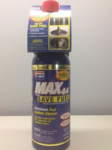 *set of 6* cyclo max 44 maximum total fuel system cleaner c44 16 oz *free ship*