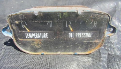 Ih international scout ii dash temp oil pressure gauge set printed circuit