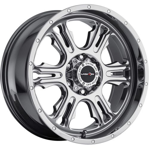20x9 pvd chrome vision rage 5x5 +10 wheels federal couragia mt 35x12.5x20 tires