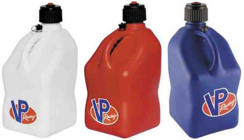Vp racing fuel jugs can tank container case of 4 ,red,blue,white,mix utility can