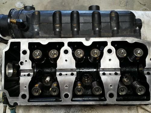 2004 2005 seadoo rxp rxt gti head with exhaust manifold & rocker shaft assembly