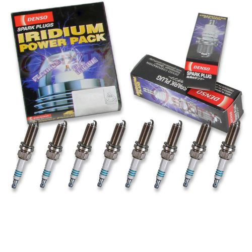 8 pcs denso iridium power spark plugs for 2012-2014 nissan nv2500 5.6l v8 gj