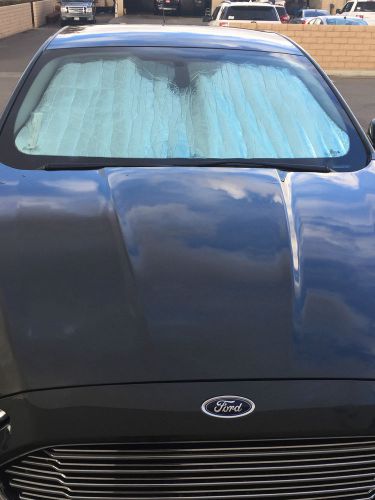 2013-2016 ford fusion w/ rear view mirror sensor custom fit sun shade fd04