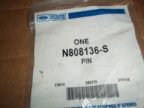 Genuine  ford     anchor  pin    part number   n808136-s