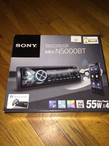 Sony mex-n5000bt bluetooth car stereo