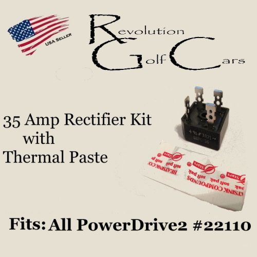 35 amp diode / rectifier, fits club car powerdrive 2 #22110 battery charger