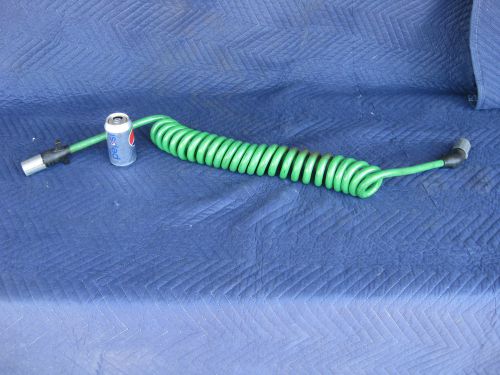 Sloan tramec green 12&#039; 7 way abs coiled electric truck trailer power cable cord