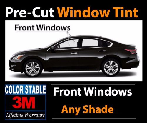 Front windows - 3m color stable audi precut window tint kit - any film shade