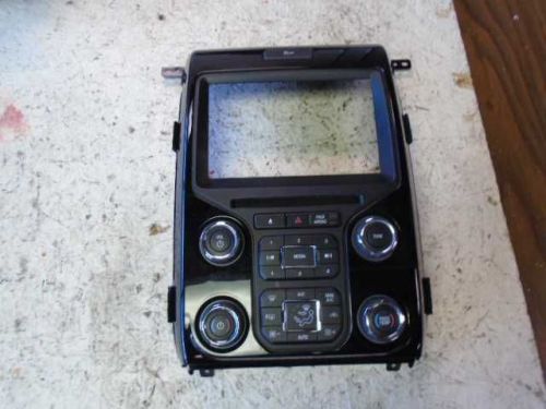 Audio equipment fits 13 ford f150 pickup control panel id el3t-18a802-ga