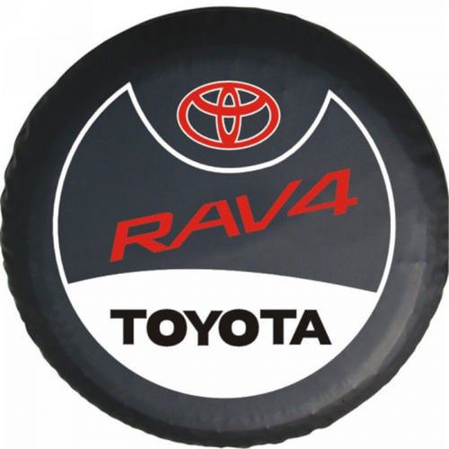 Spare wheel tire cover series toyota rav4 tire cover with logo hd vinyl