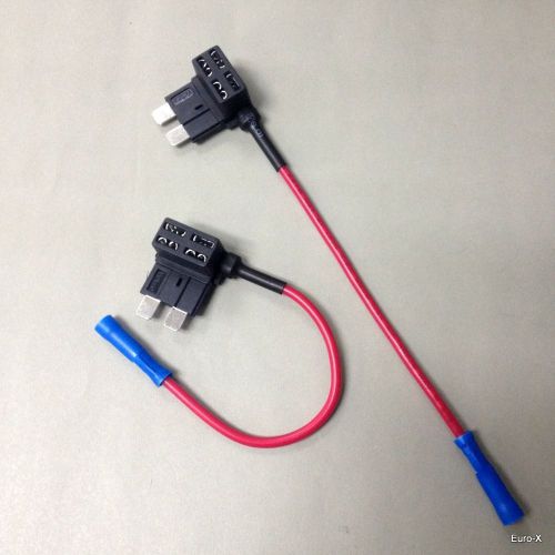 2 x fh145 auto add a circuit ato atc blade fuse tap expandable fuse holder #a1
