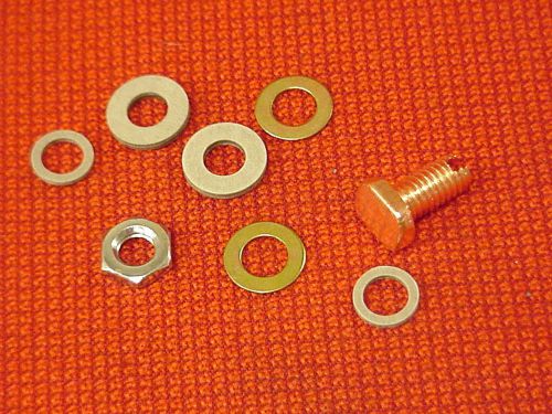 Starter field coil contact stud kit fits delco remy