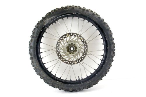 Front wheel with rotor 2003 honda crf450r crf 450r assembly 80/100-21 oem