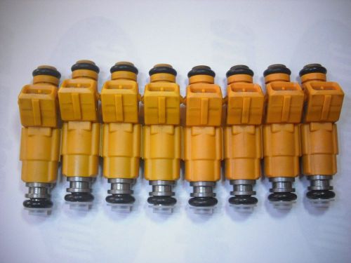 ( set of 8 ) flow matched oem genuine bosch 19 lb/hr fuel injectors # 0280155746