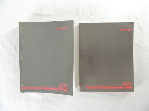 1996-98 acura tl service manual supplement and electrical troubleshooting book