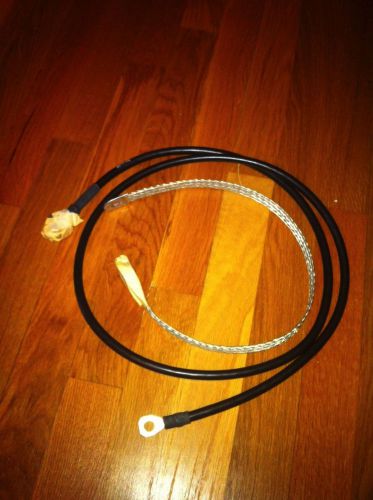 Corvette 1963 battery cables for factory air, licensed gm reproduction