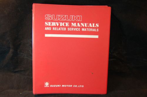Suzuki gs650e service manual-print date march 1981-excellent condition