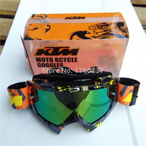 Goggles motorcycle color gafas motorcross glasses ktm helmet racing glasses