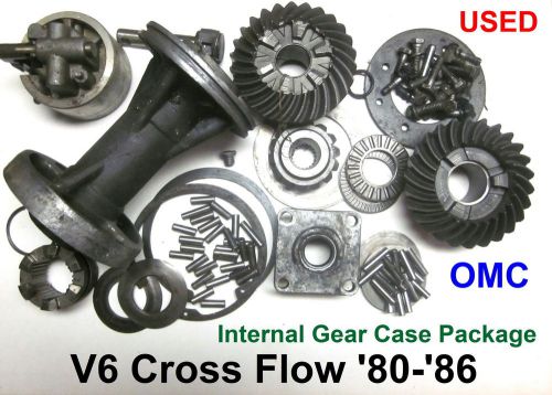 Omc gearcase internal parts package - cross flow v6 &#039;80-&#039;86 -used