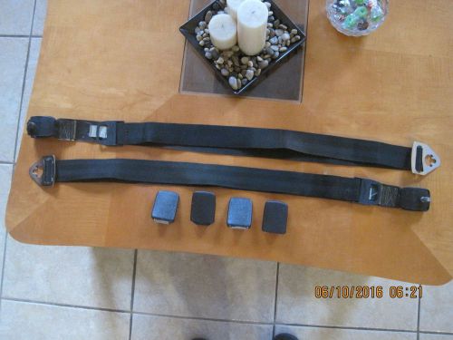 1971-1974 plymouth cuda/dodge challenger shoulder belts w/ clips