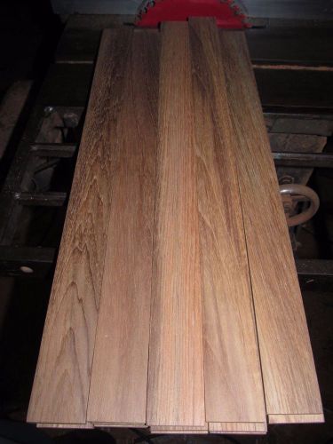 Exotic wood premium marine teak lumber  1.5&#034; x 18&#034; x 1/4&#034;