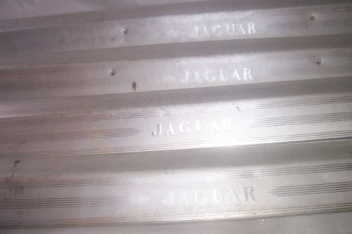 Jaguar xj-6 series&#034;3&#034; threshold plates used / good mounting holes !!!!