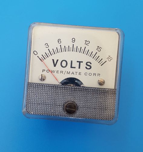 Fs-0679 analog volts panel meter gauge power / mate corp.