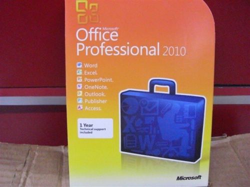 Microsoft office professional 2010 full retail version - 3 pcs(dvd)