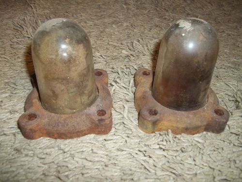 1937 chevrolet  electrical bulbs glass in metal case k marked no clue look