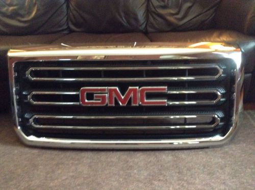2016 gmc sierra hd 2500 front grill chrome