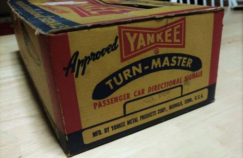 Nos vintage yankee turn master directional signals complete hot rod gas oil 1940