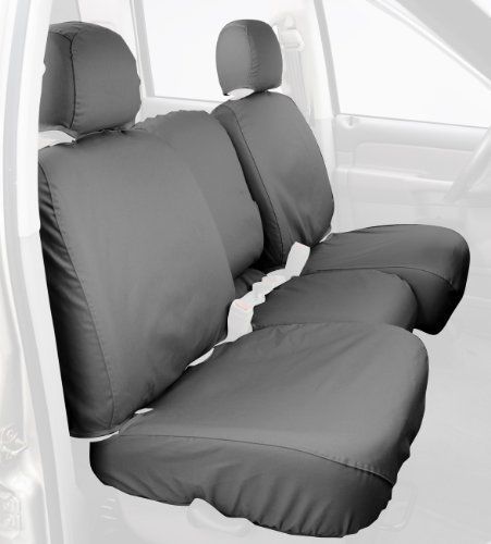 Covercraft custom-fit front bench seatsaver seat covers - polycotton fabric, gr