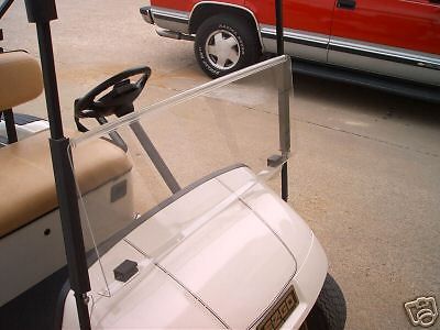 Golf cart folding windshield fits 1995-2013 e-z-go usa made impact modified new!
