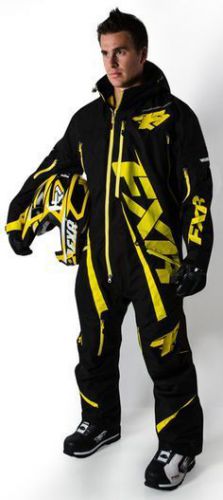 Fxr ranger monosuit, black and yellow, s, small, mono suit, snowmobile suit