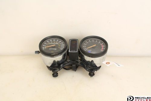 1979 yamaha xs400 xs400f speedometer and tachometer / speedo gauges 714 miles