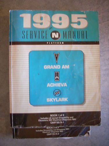 1995 pontiac grand am oldsmobile acheiva buick skylark service shop book manual