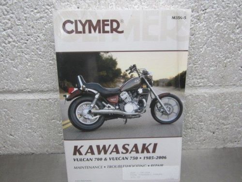 Clymer repair service shop manual m356-5 kawasaki vn700 85 vn750 86-06 vulcan