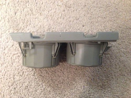 Bmw e46 m3 cup holder instert center console dove grey coupe 3 series