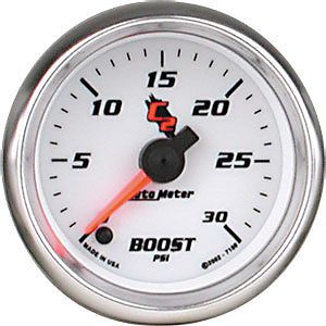 Autometer 7160 c2 full sweep electric boost gauge 0-30