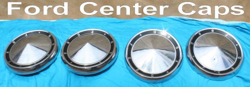 1960 starliner 60 ford dog dish  wheel covers hubcaps set of 4