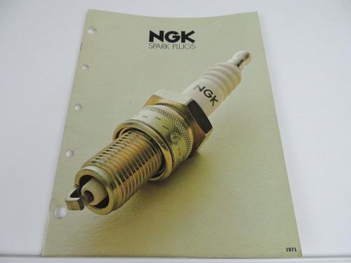 Ngk 1971 spark plug catalog l1254