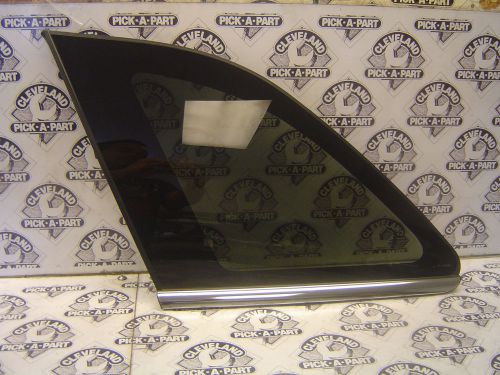 07-13 lincoln mkx oem lh drivers rear quarter glass window privacy