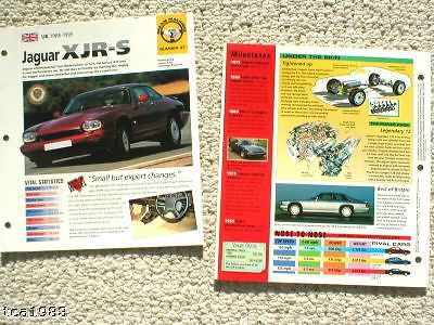 Old jaguar xj brochures/road tests collection:xjs,6,c