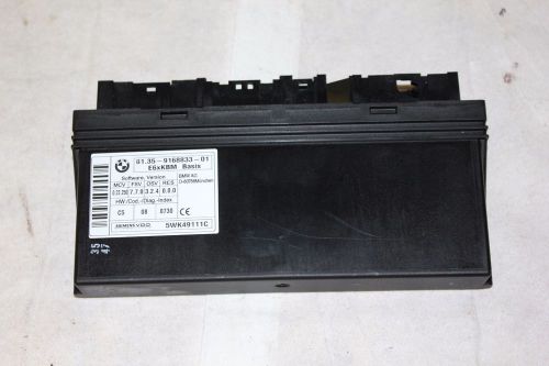 Bmw e60 m5 bcm bcu ecu body control module unit 61.35 9168833 01