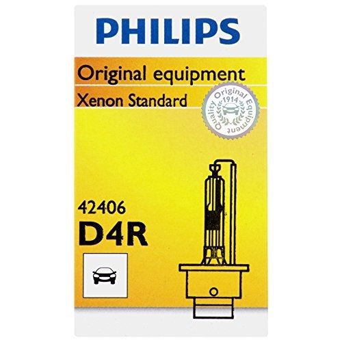 Philips d4r standard xenon hid headlight bulb, 1 pack