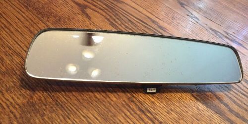 Vintage guide glare proof rear view mirror stainless made in usa