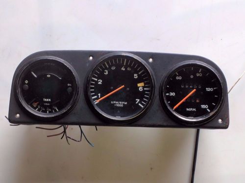 Porsche 914 gauges gauge panel - speedometer - tachometer - fuel from 1974